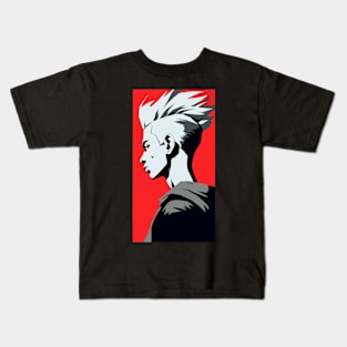 cyberpunk boy Kids T-Shirt